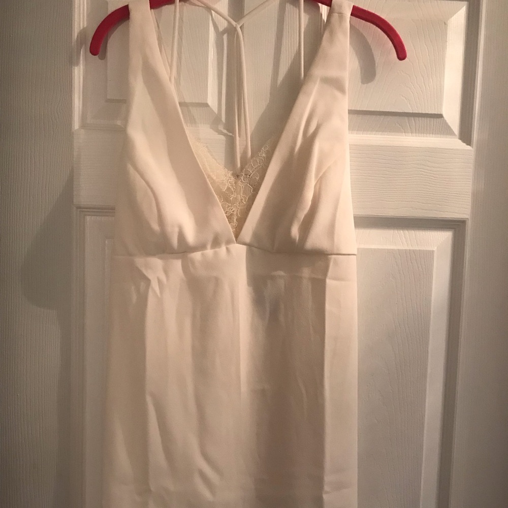 White forever 21 dress new with tag
